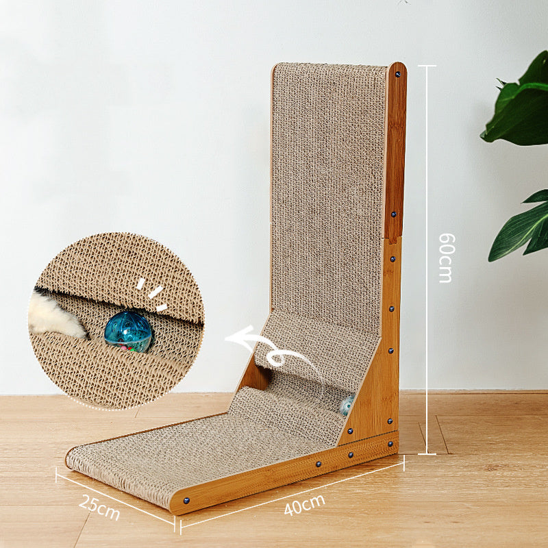 L Type Scratch Board: Perfect Scratching Solution for Your Cat