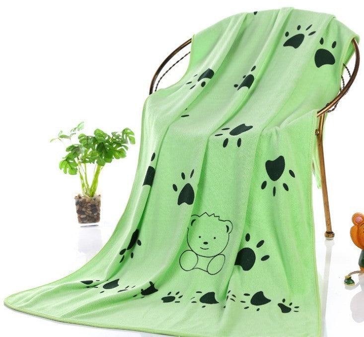Dog Bath Towel: Super Absorbent and Soft for Quick Drying