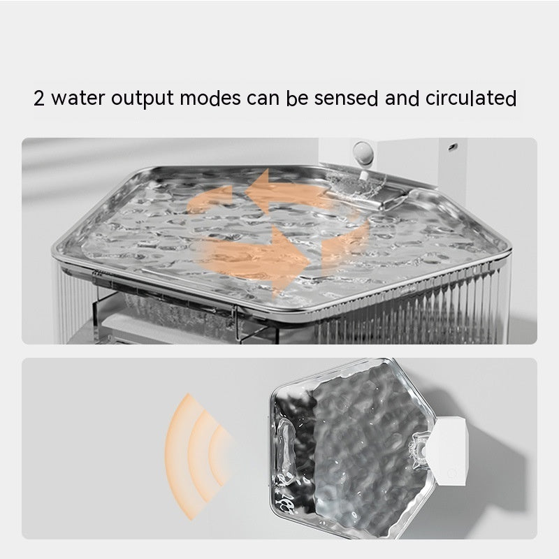 Stainless Steel Water Fountain: Clean, Fresh Water for Your Pet