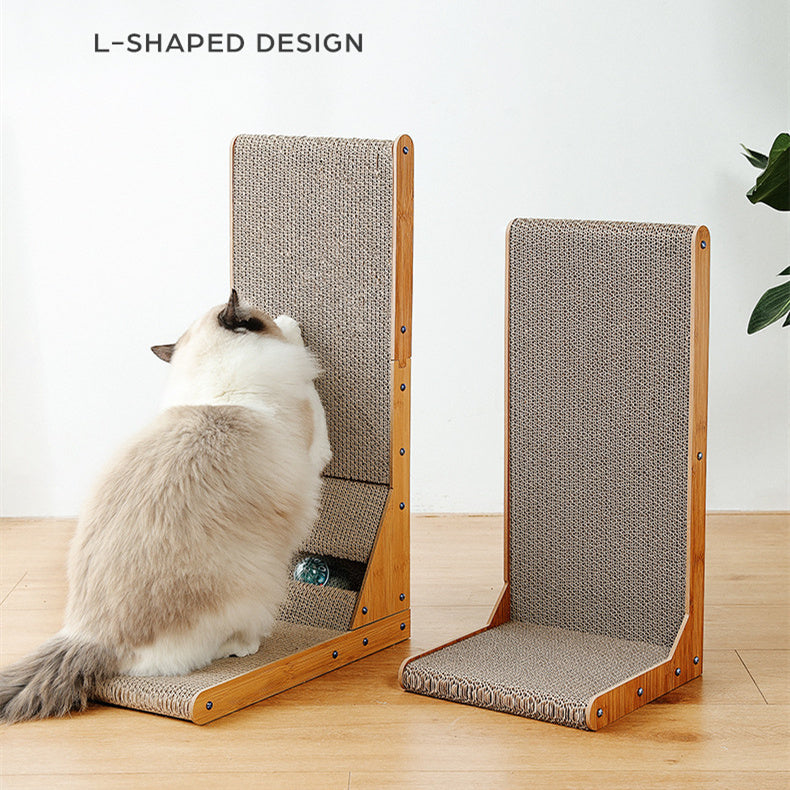 L Type Scratch Board: Perfect Scratching Solution for Your Cat