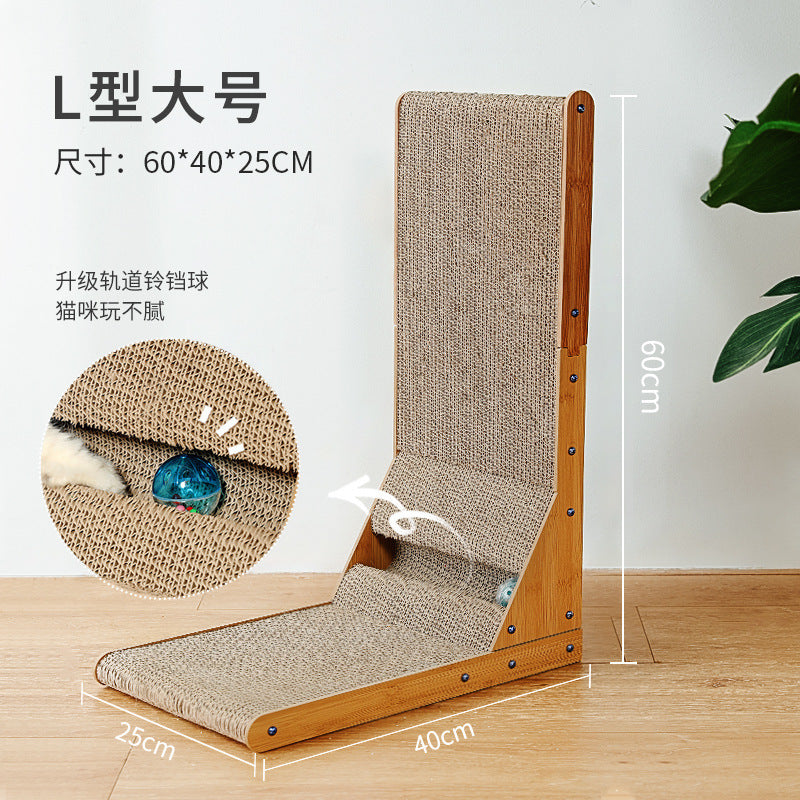 L Type Scratch Board: Perfect Scratching Solution for Your Cat