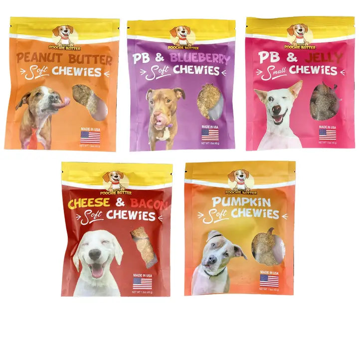 Wholesale Baked Dog Treat Soft Chewy Collection 1.5oz